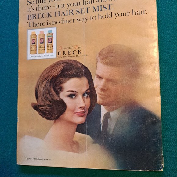 Vintage June 1964 Photoplay magazine, Liz Taylor on cover. - Picture 7 of 8